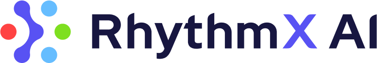 RhythmX AI logo